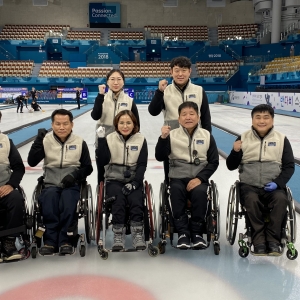 창원시청휠체어컬링팀 전국대회 2위 입상